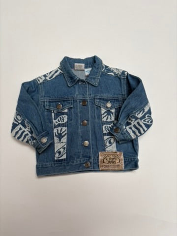 jeansjasje zeeprint (18 mnd)