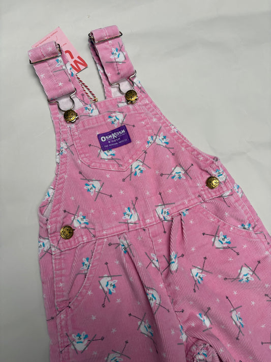 Oshkosh salopette velours (3/4 jaar)