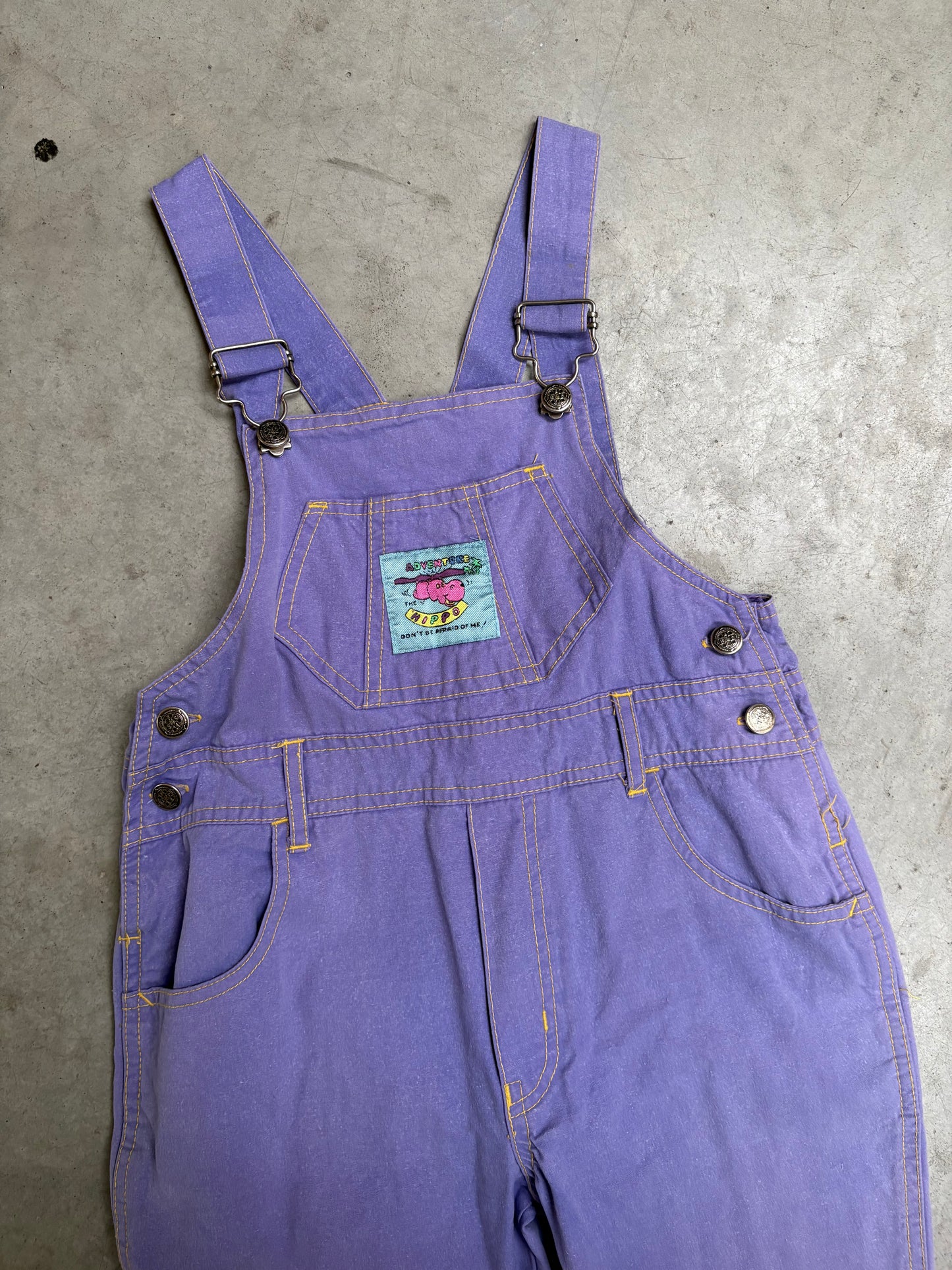 paarse salopette (5/6 jaar)