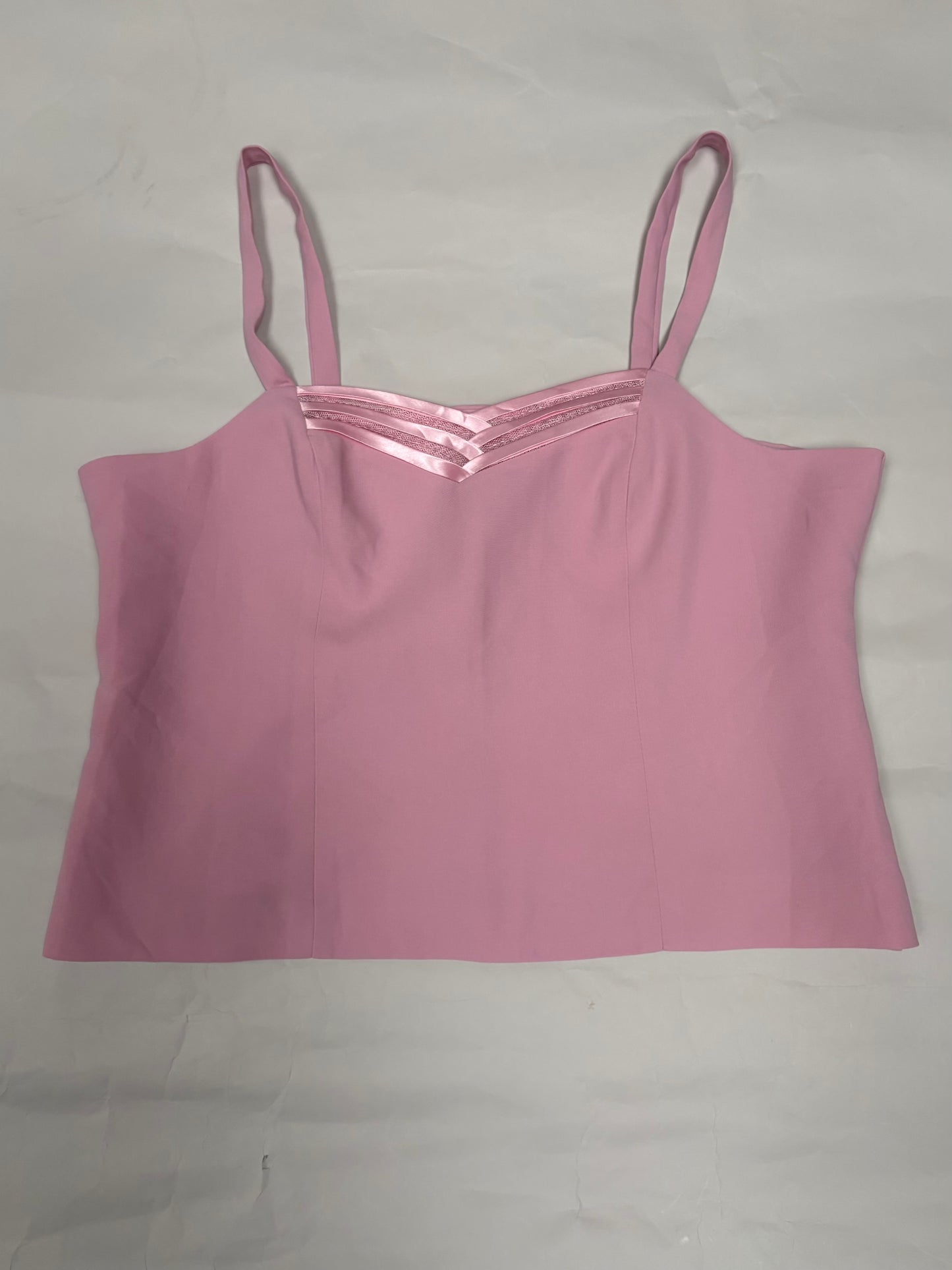 roze top/bustier (L/XL)