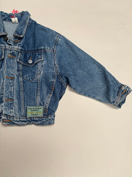 Oversized jeansjas (5/6 jaar)