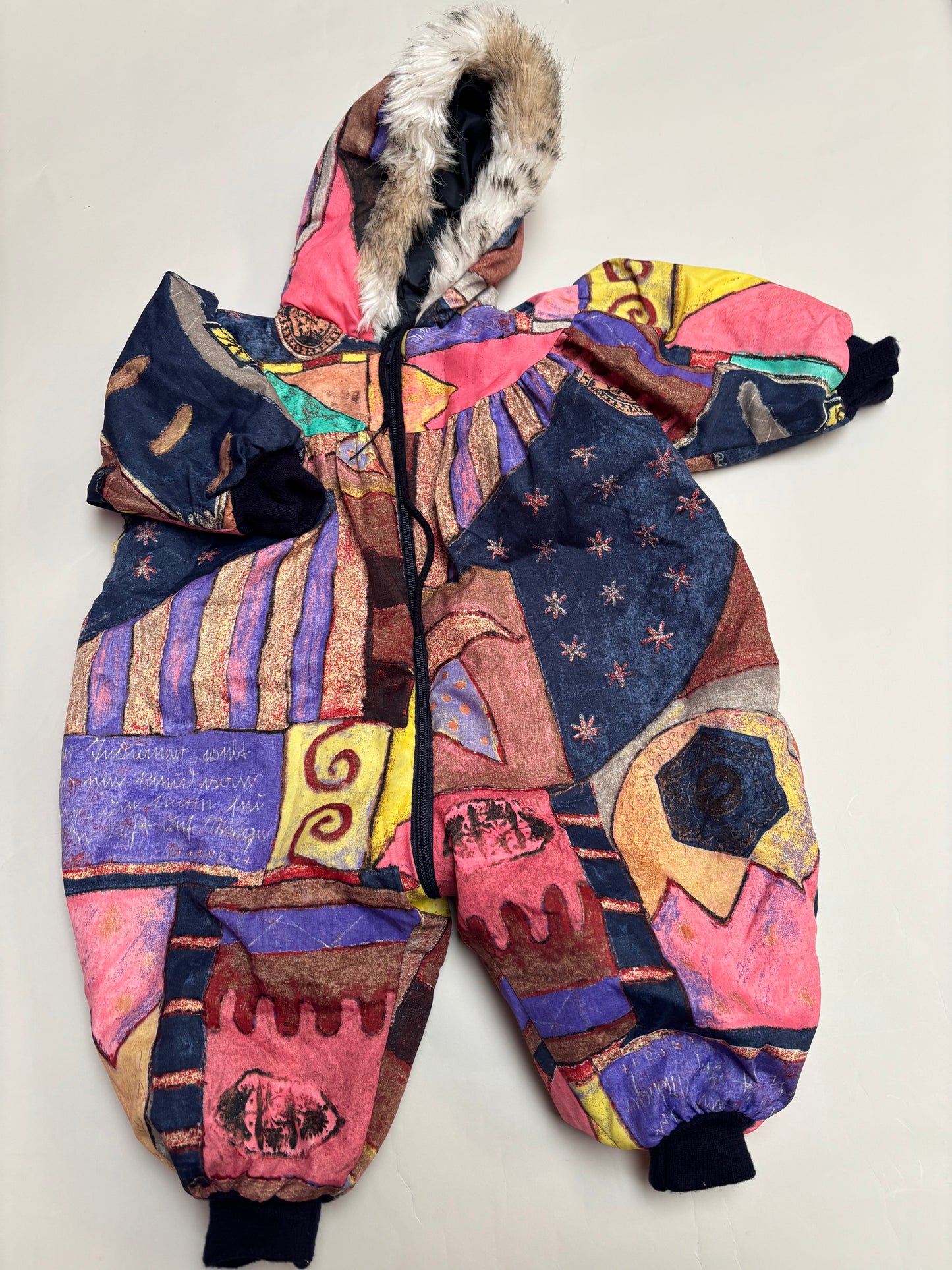 winterpakje print (12 mnd)