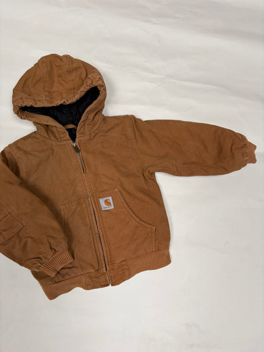 camel Carhartt vest (4/5 jaar)