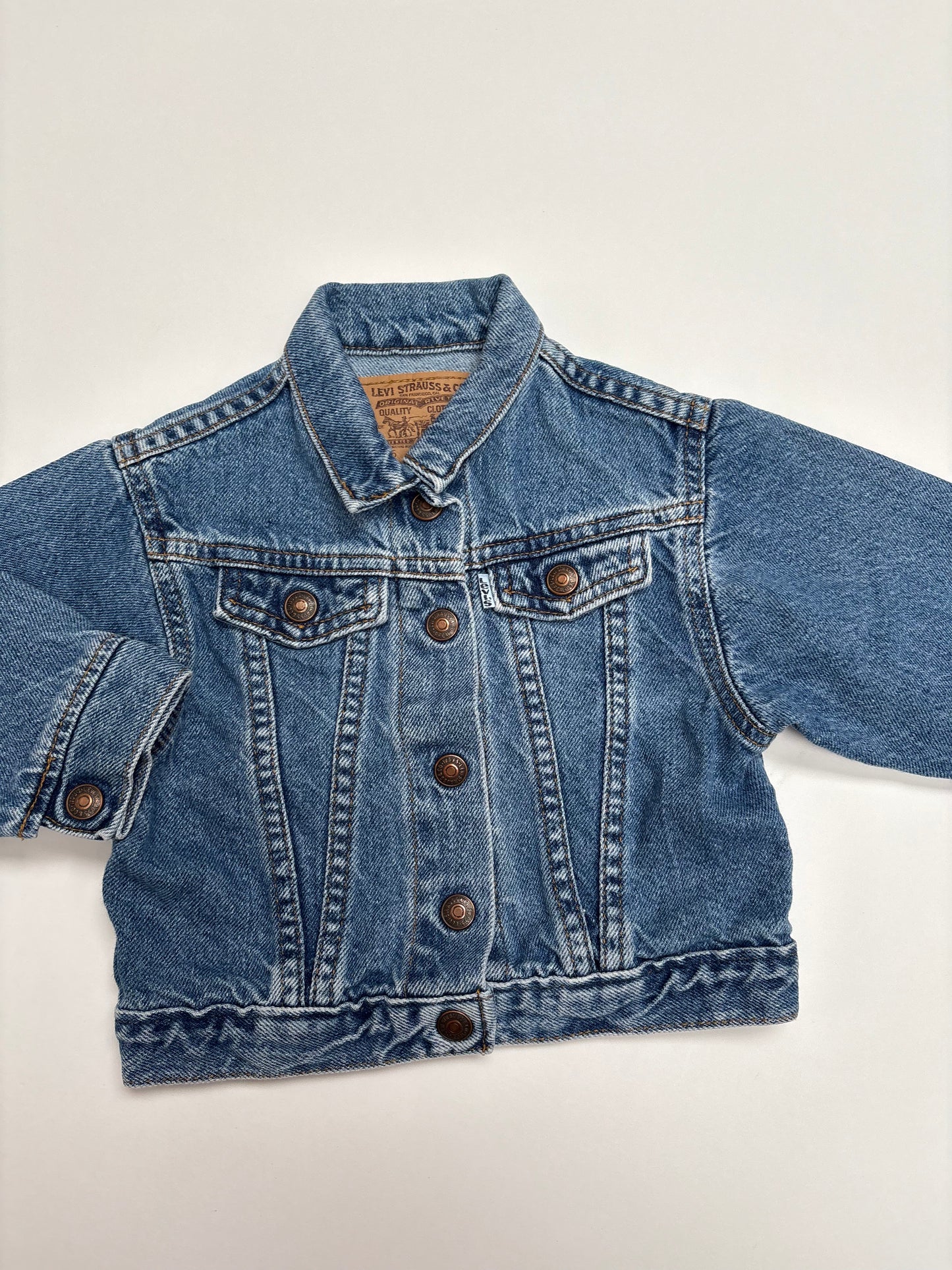 Levi's jeansjas (12/18 mnd)