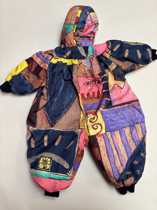 winterpakje print (12 mnd)