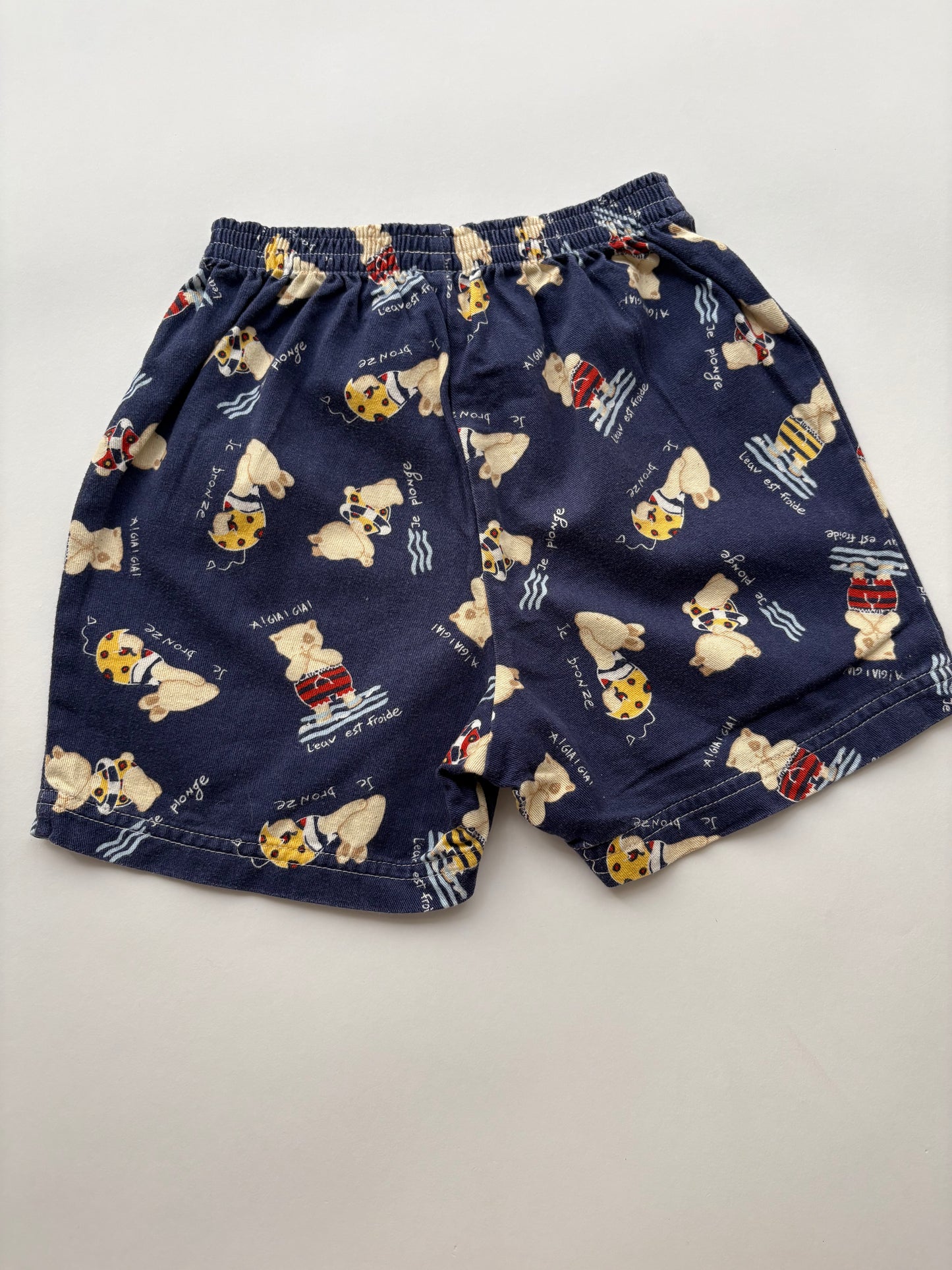 shortje print (maat 92-104)