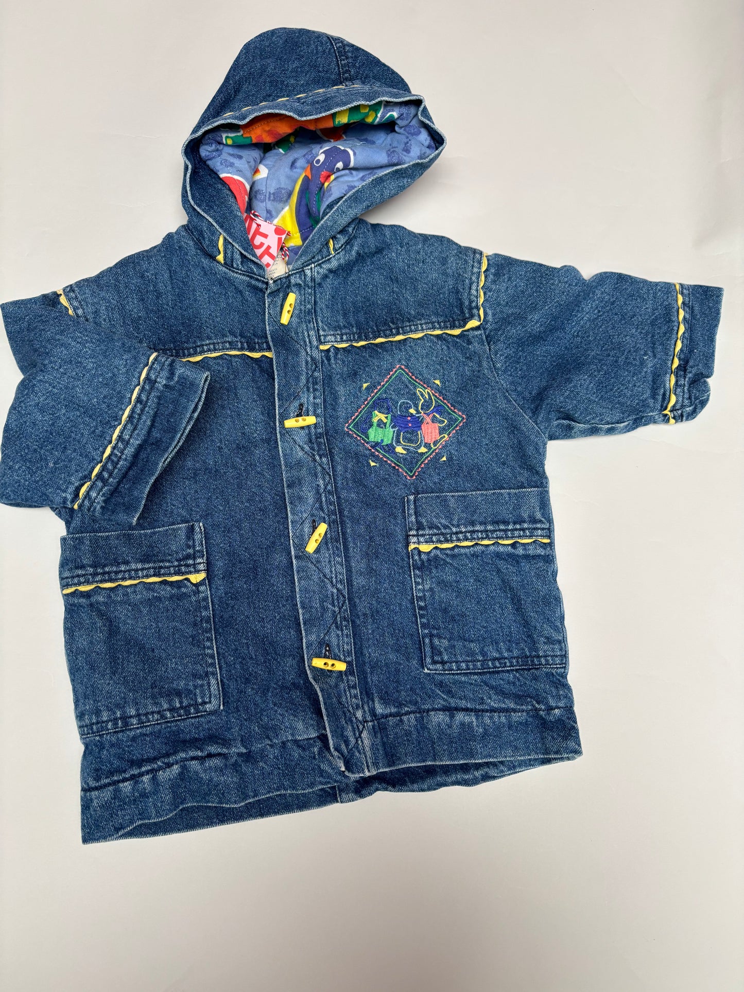 warme jeansjas (18 mnd)