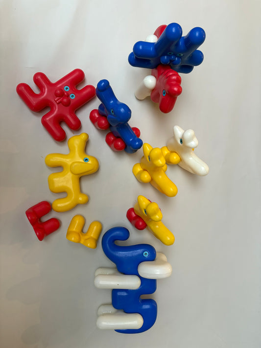 kleurrijke beestenboel