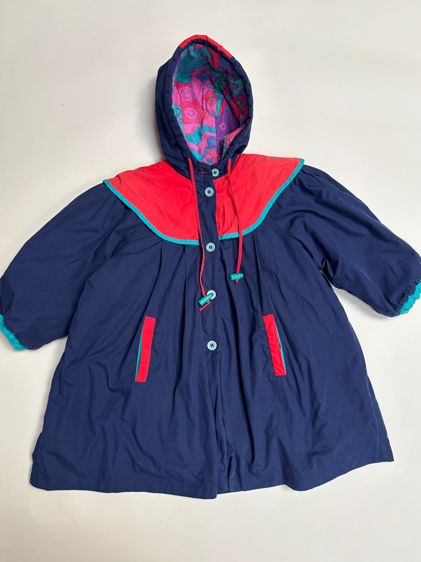 Winterjas met kap (4/5 jaar)