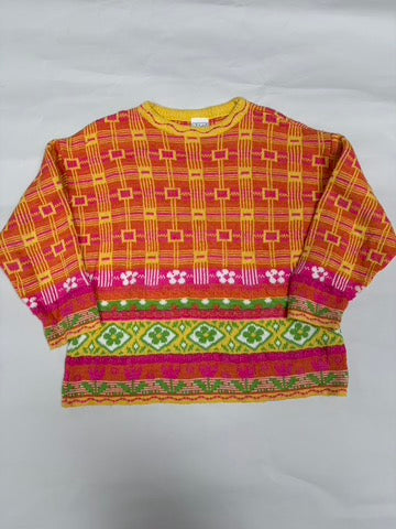 kleurrijke katoen knit (8/10 jaar)