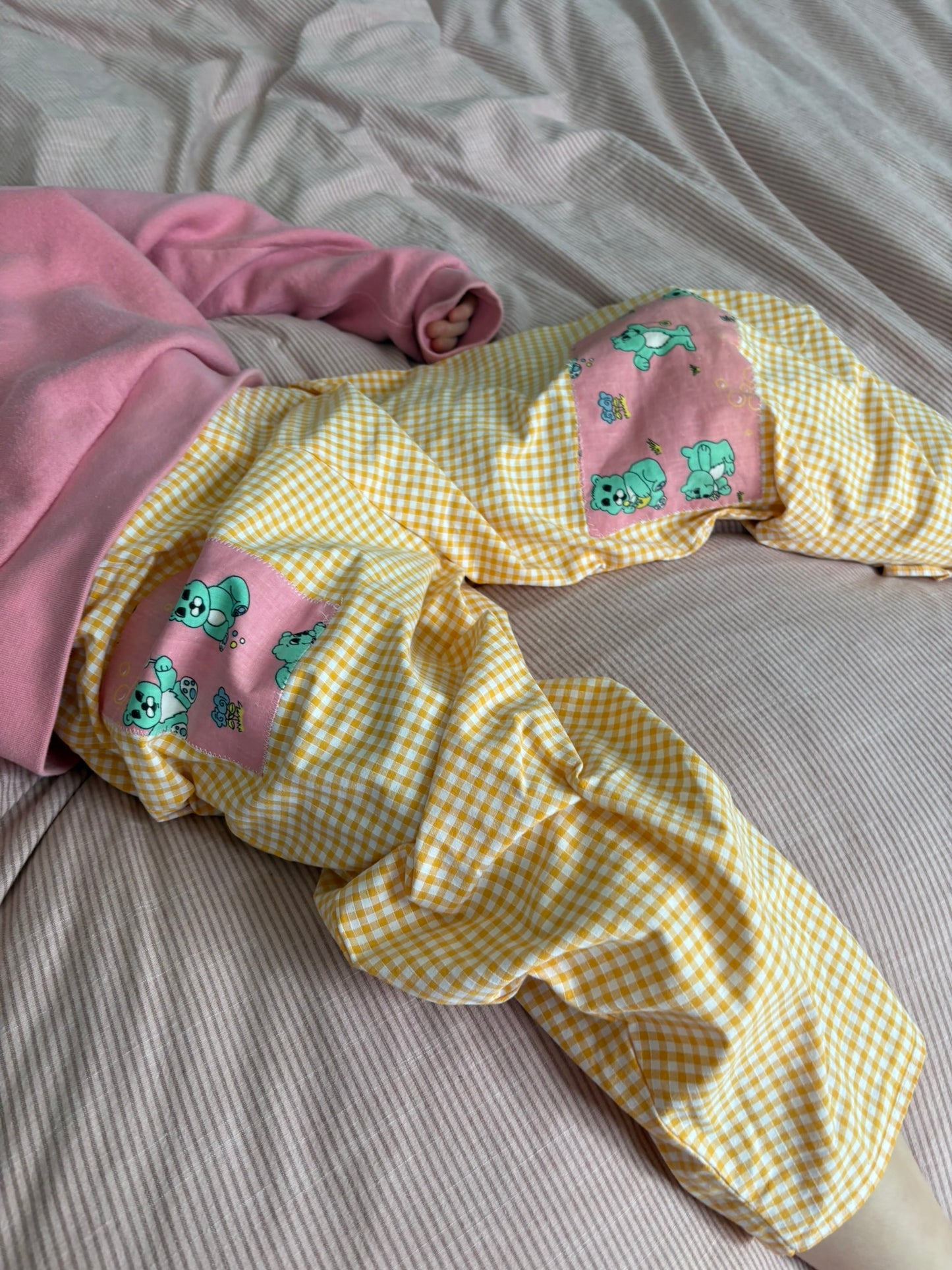 baggy broek (handmade by MUTTI) (8 jaar)