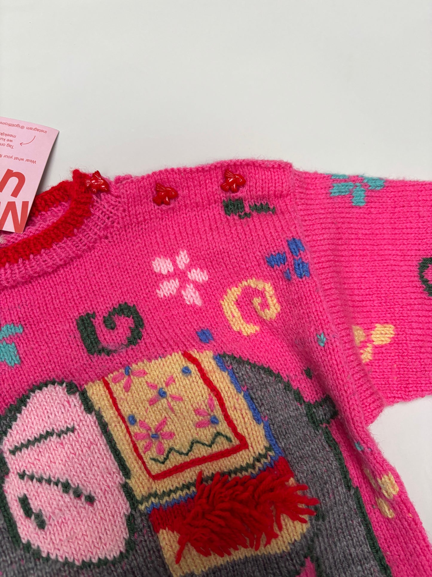 olifanten knit (18/24 mnd)