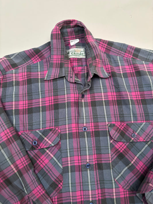 roze/grijze hemd (L/XL)