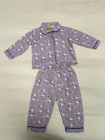 flanellen pyjama Snoopy (18 mnd)