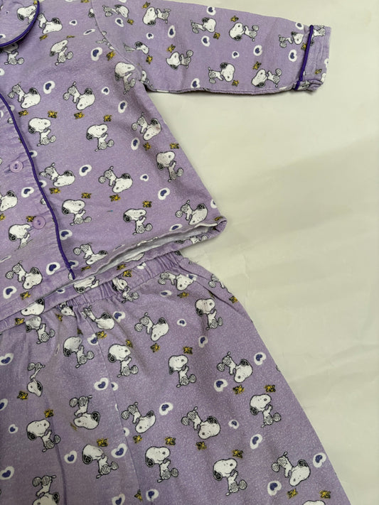flanellen pyjama Snoopy (18 mnd)