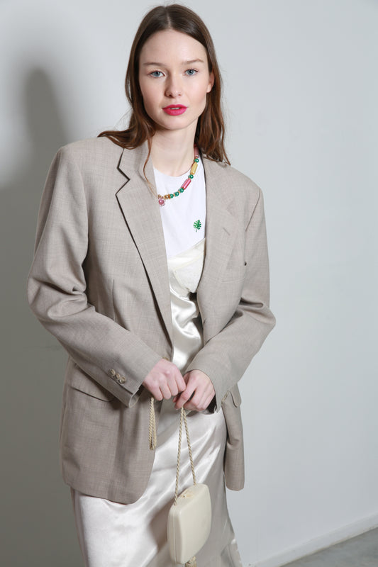 lichtkleurige blazer (M/L)