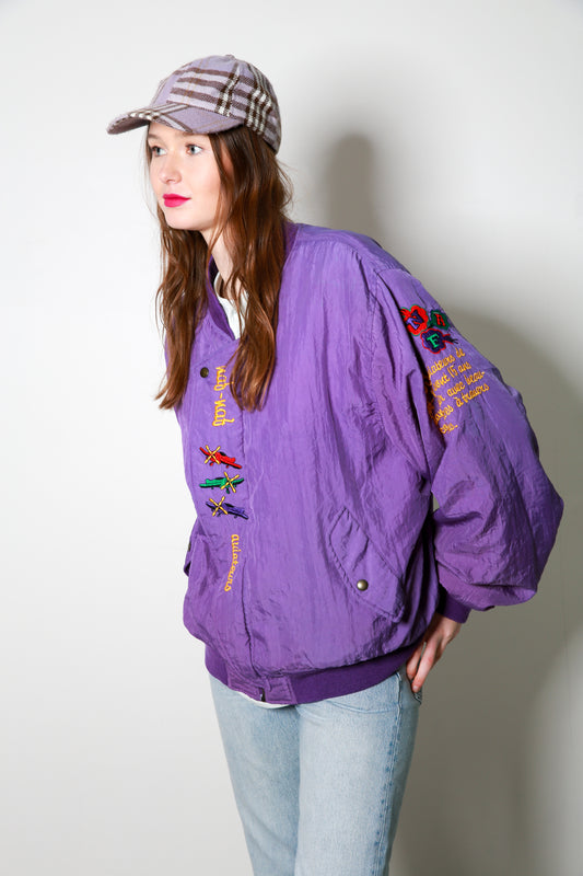 paarse NAF NAF bomber (L/XL)